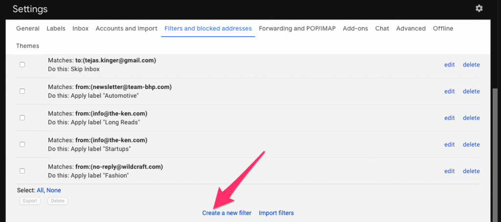 Gmail: How to create a Label and the meaning of Label