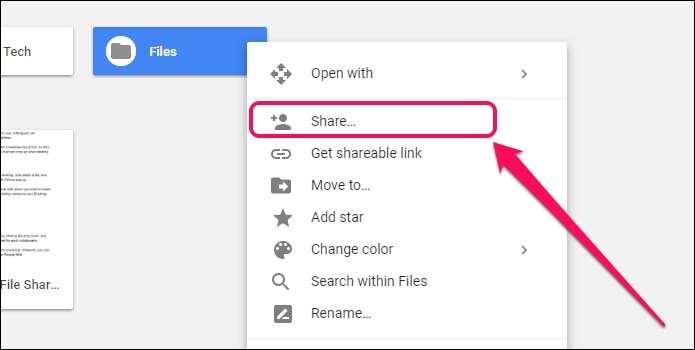 Instructions for restricting access in Google Sheets 1