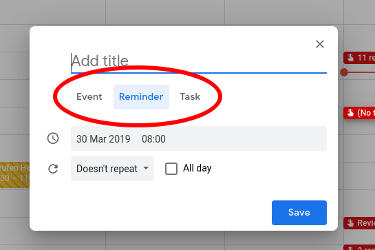Sử dụng Google Calendar thông minh và hiệu quả