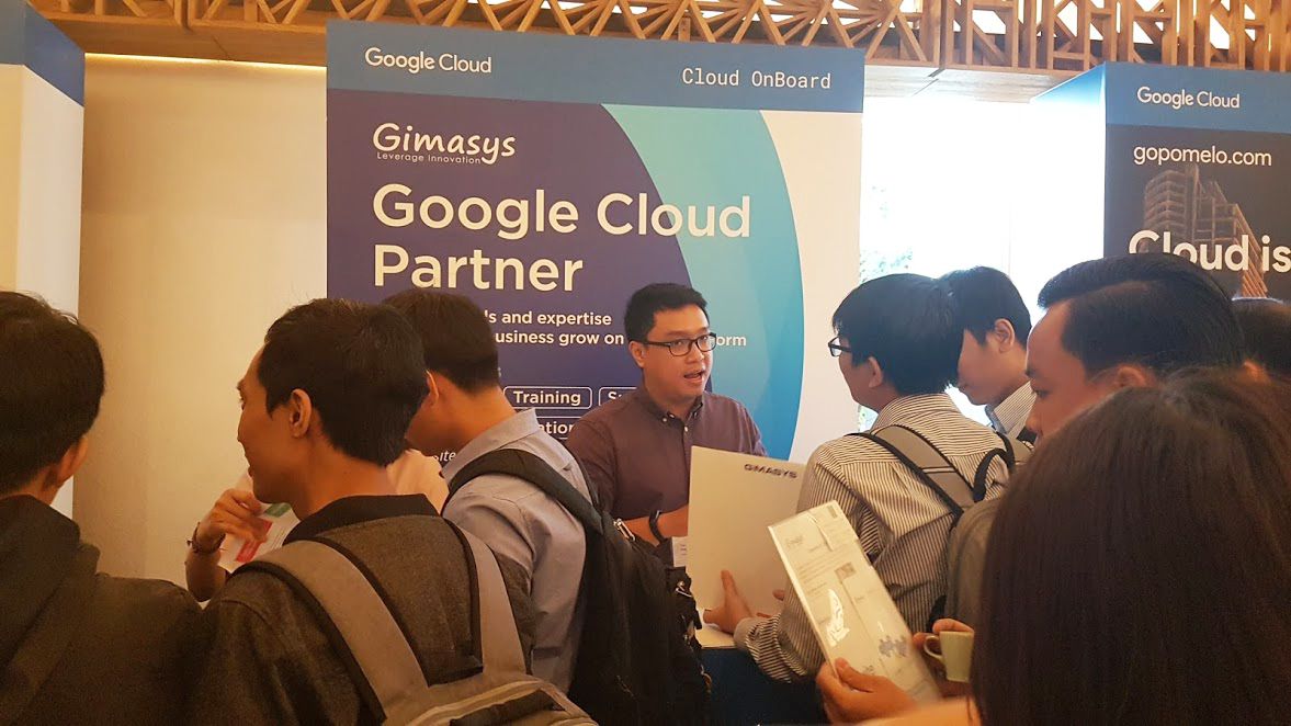 Gimasys has the opportunity to discuss and advise guests about Google Cloud Platform products