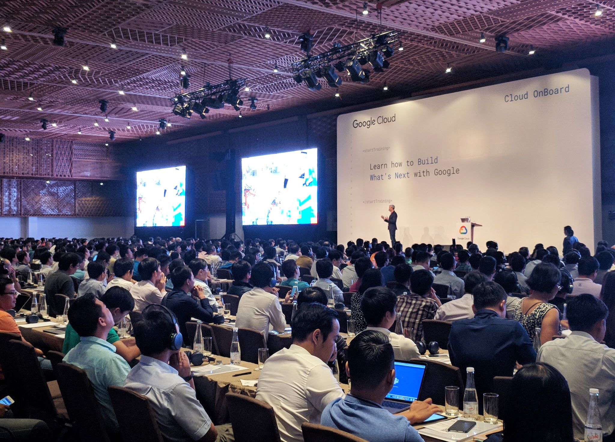 Google Cloud OnBoard event was held in City. HCM on March 6, 2018