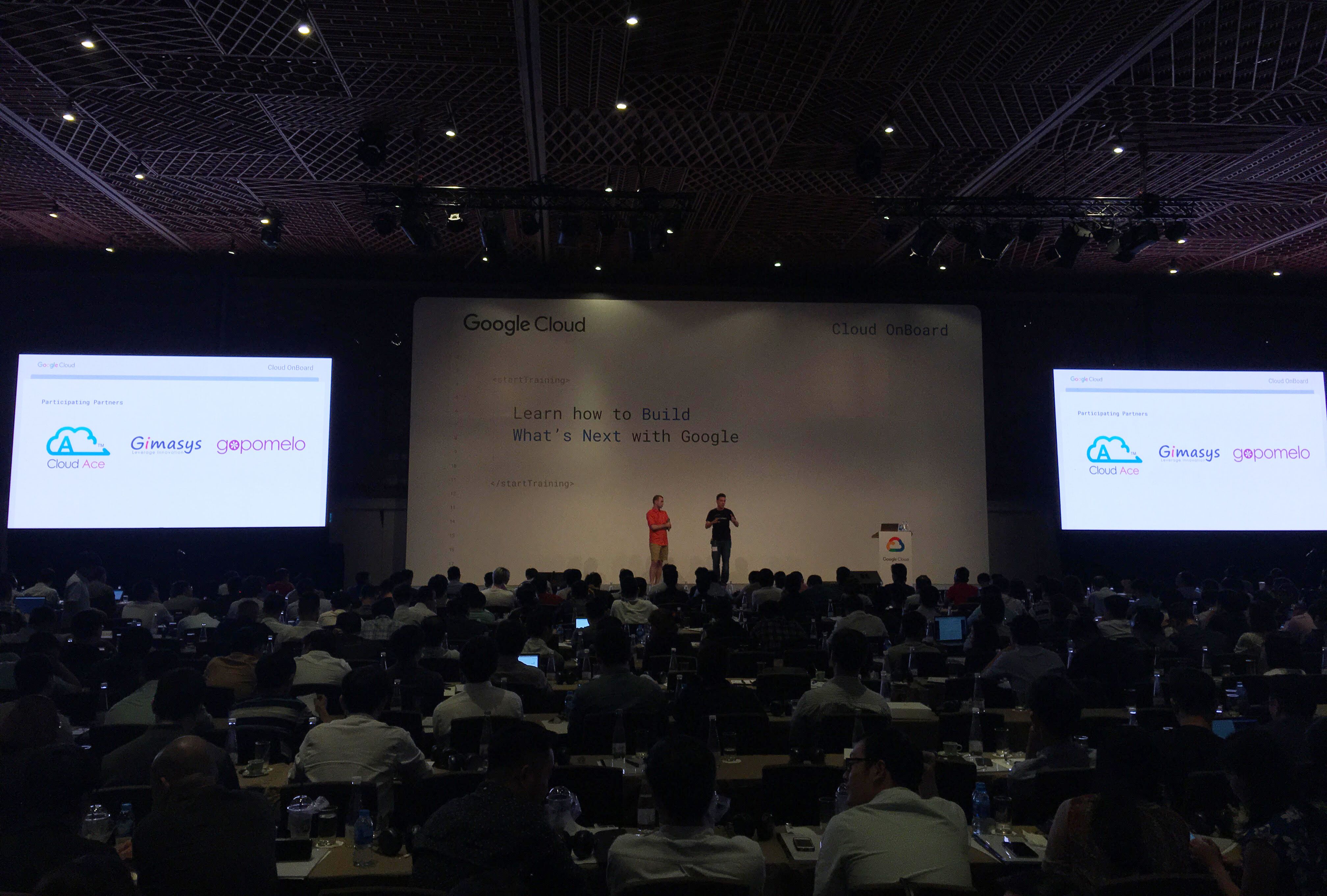 Gimasys - Google Clould Partner - đồng hành cùng Google Cloud OnBoard 2018 tại Việt Nam