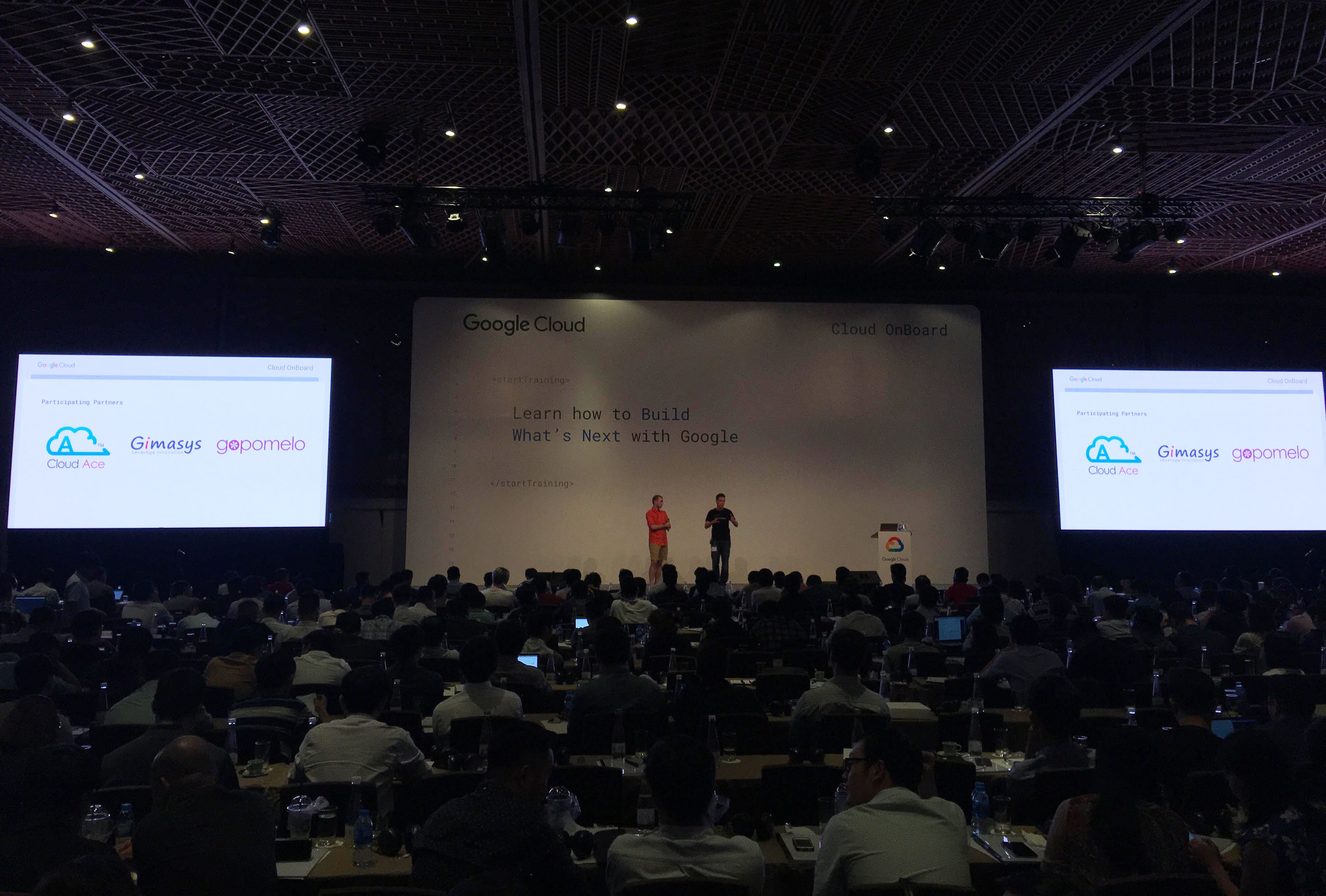 Gimasys - Google Cloud Partner - accompanies Google Cloud OnBoard 2018 in Vietnam