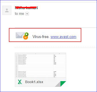 gmail antivirus attachments