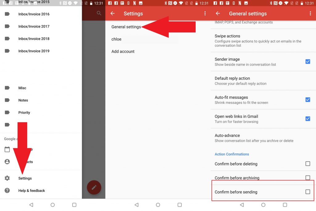 Undo Send: Recall sent messages in Gmail 1