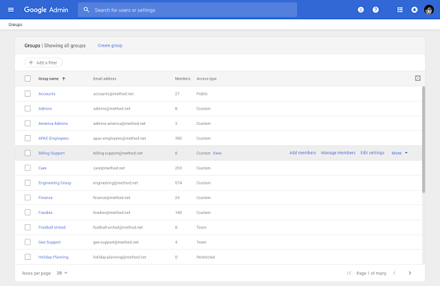 Simplify Google Group Management in the Admin Console