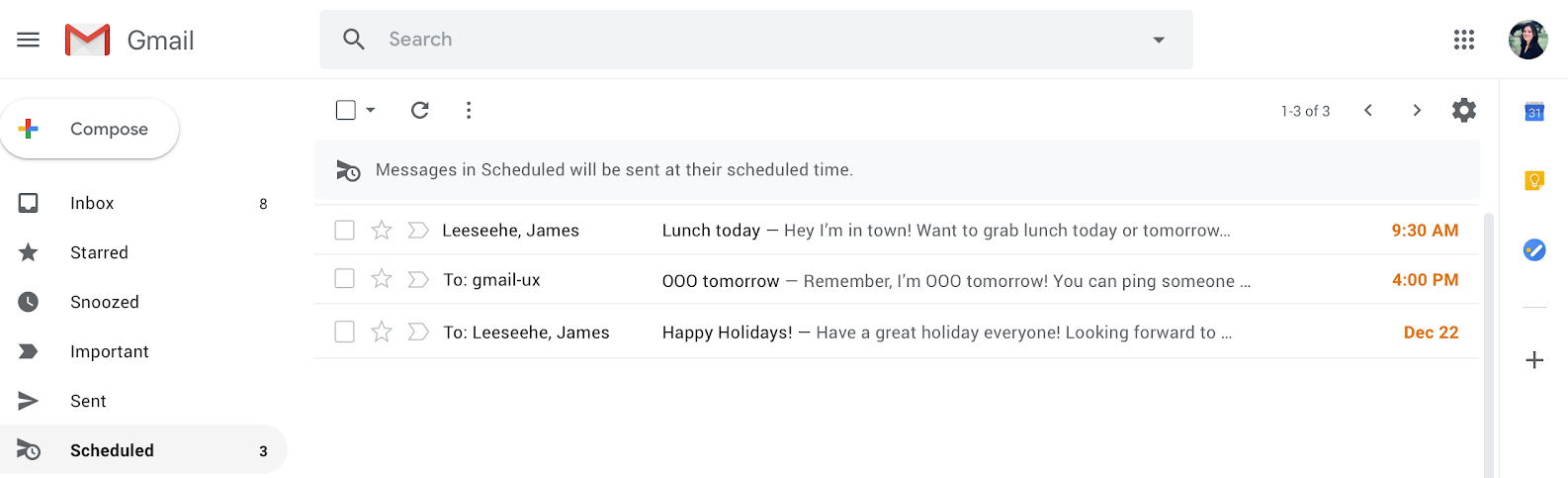 Soạn thư và đặt lịch gửi với Schedule send trong Gmail 3
