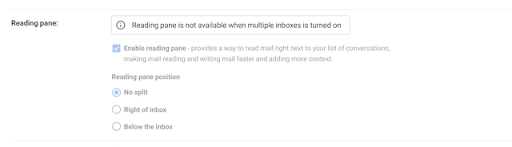 Thay đổi với nhiều hộp thư đến trong Gmail