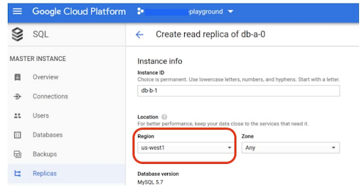 Giới thiệu bản sao liên vùng cho Cloud SQL 2