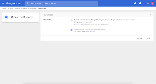 New Google Groups Now Available