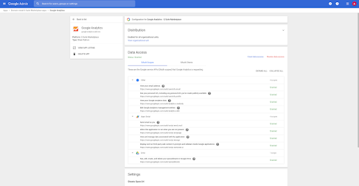 An example of an improved GSM application information page