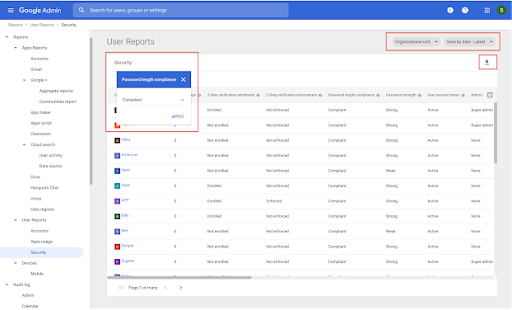 Google cập nhật phần cài đặt bảo mật trong Admin Console G Suite