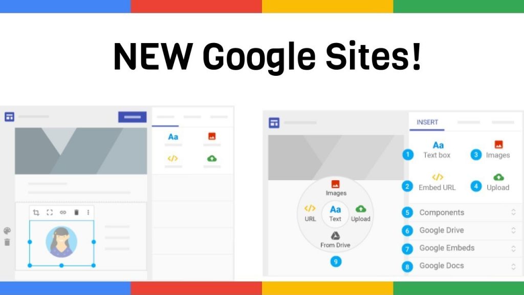 A schedule and tools for transitioning from old to new Google Sites