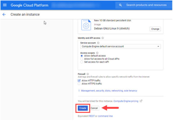 Hướng dẫn cách tạo VPS trên Google Cloud mới nhất 6
