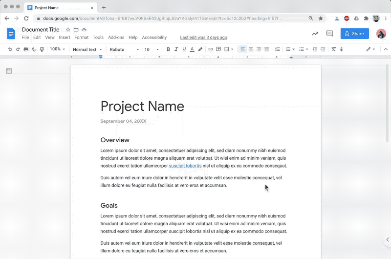 google doc new features 1