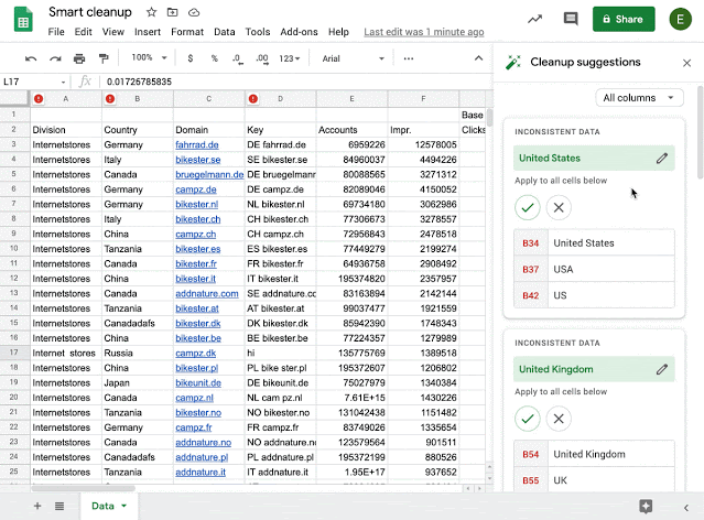 Google Sheets: New features to improve and analyze data 