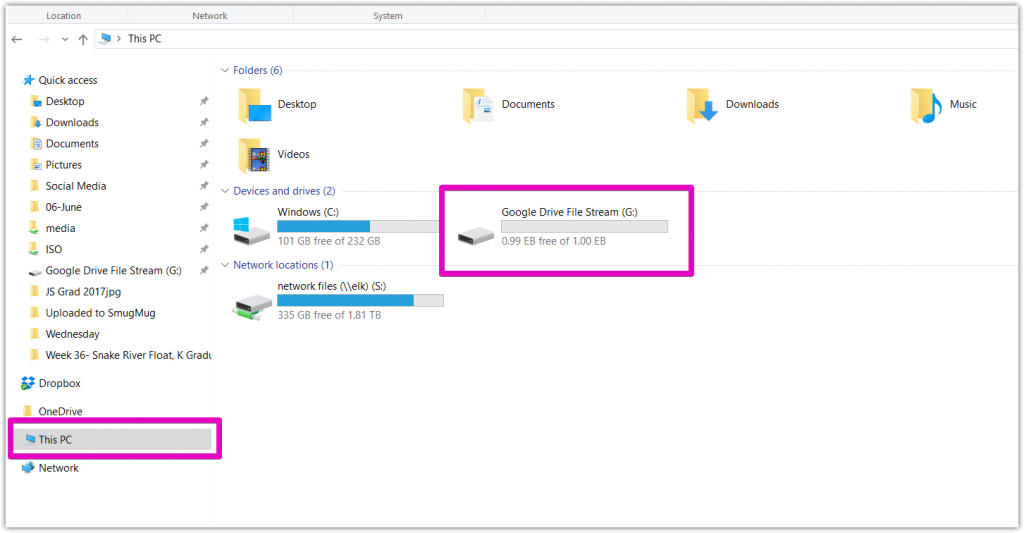 Sự khác biệt giữa Google Drive và Google Drive File Stream 3