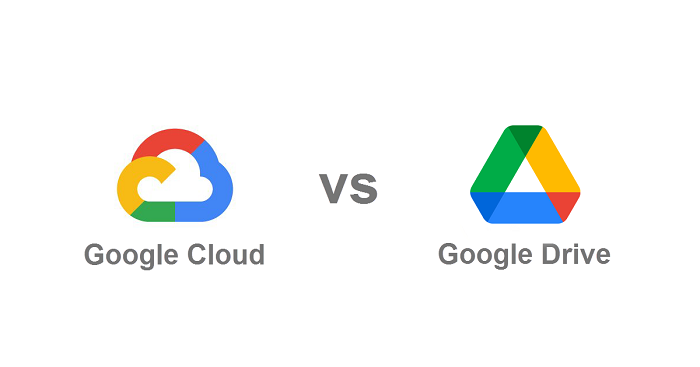 google cloud vs google drive