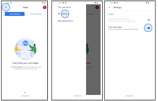 Cài đặt mới của Google Meet giúp cải thiện trải nghiệm khi sử dụng trên điện thoại