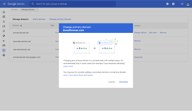 Admin console: updated easy-to-use interface 10