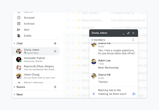 Auto-suggest Group Chats based on your Google Calendar