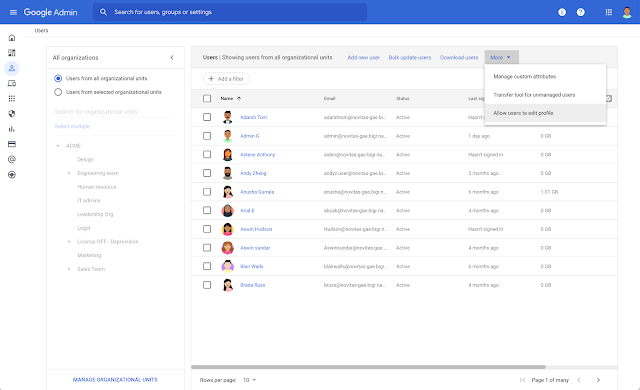 Admin console: updated easy-to-use interface 3