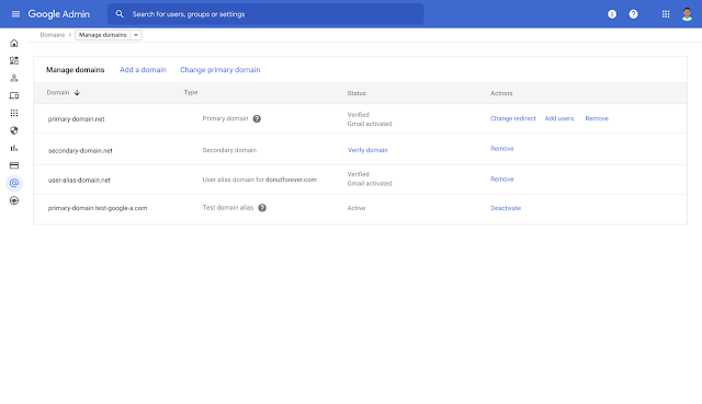 Admin console: updated easy-to-use interface 6