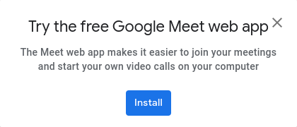 Google Meet Web App: Better meetings on desktop devices 3