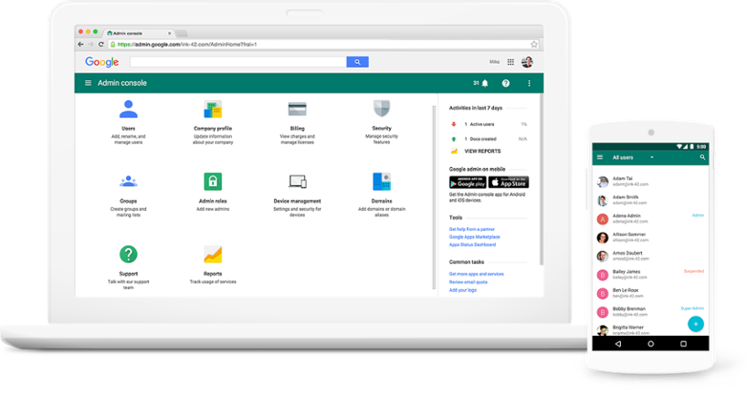 G Suite: Xem Các Hoạt động Bổ Sung Trong Nhật Ký Kiểm Tra Thiết Bị