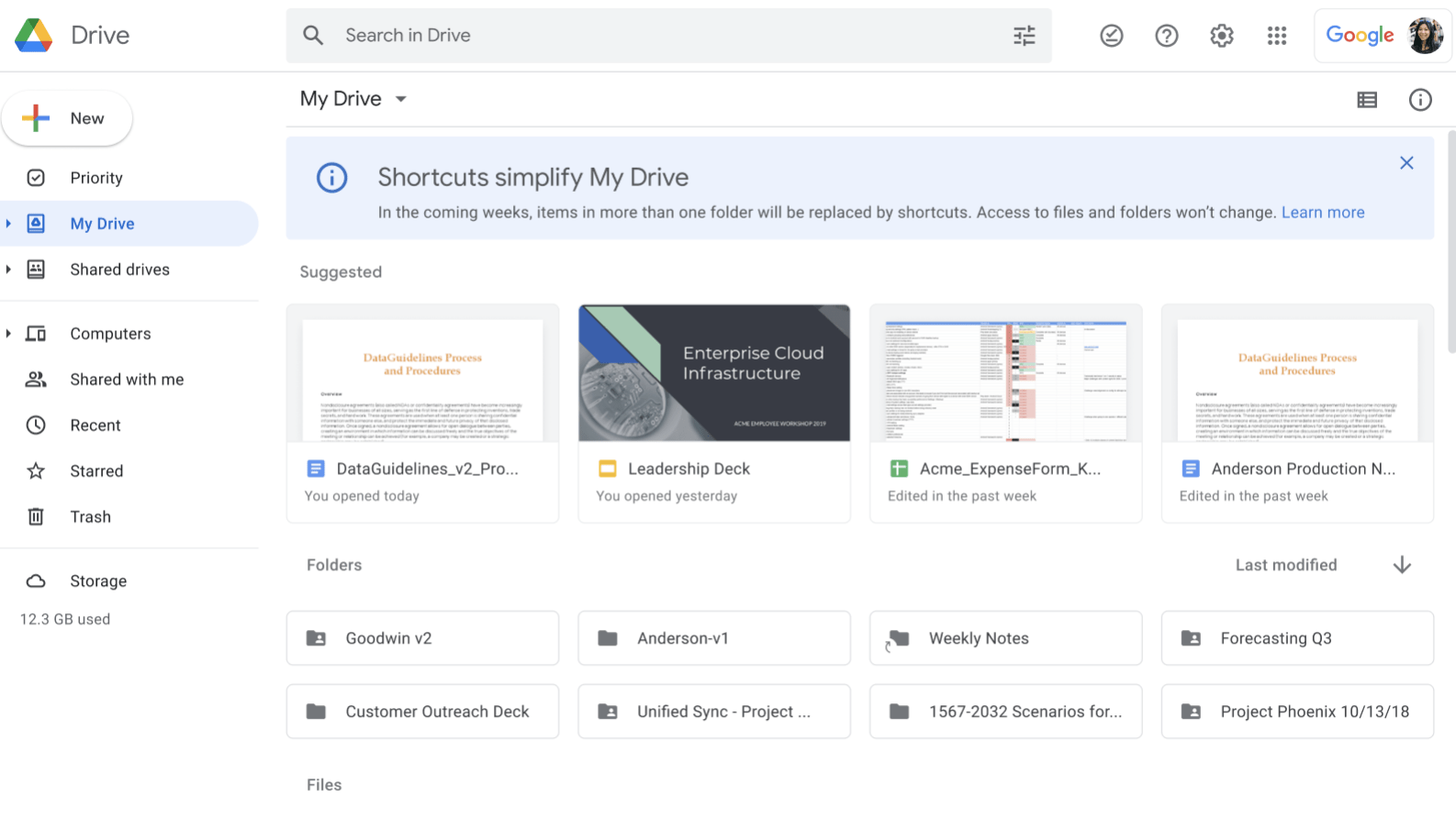 Access Documents Quickly With Shortcuts In Google Drive