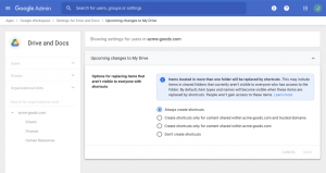 truy cập tài liệu nhanh với Shortcut trong Google Drive