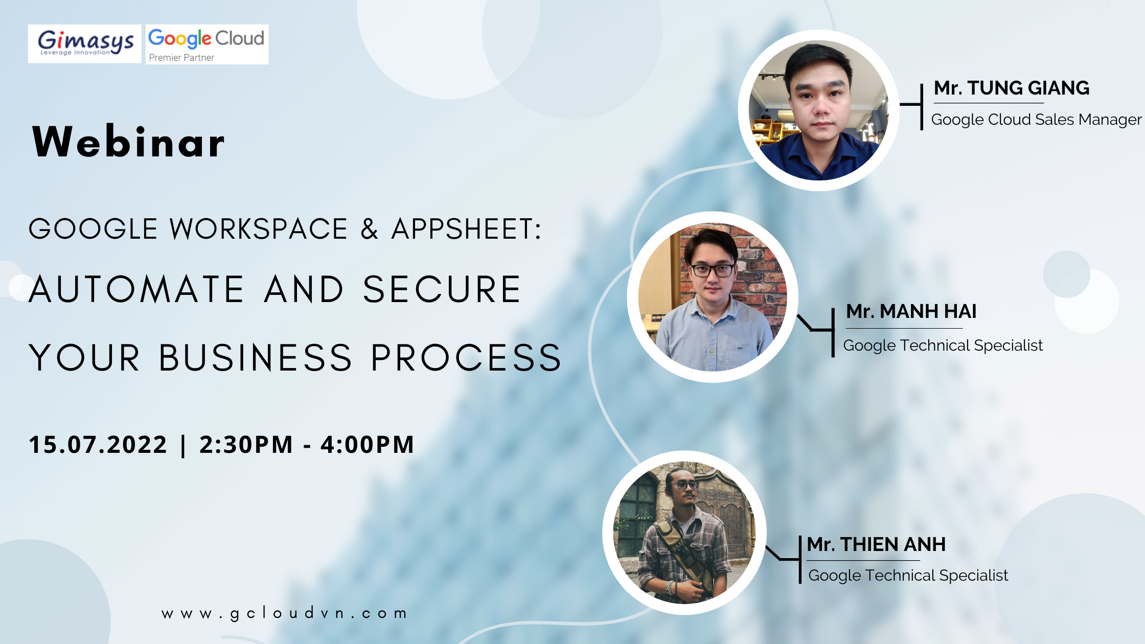 Webinar Google Workspace& AppSheet: Automate And Secure Your Business Process