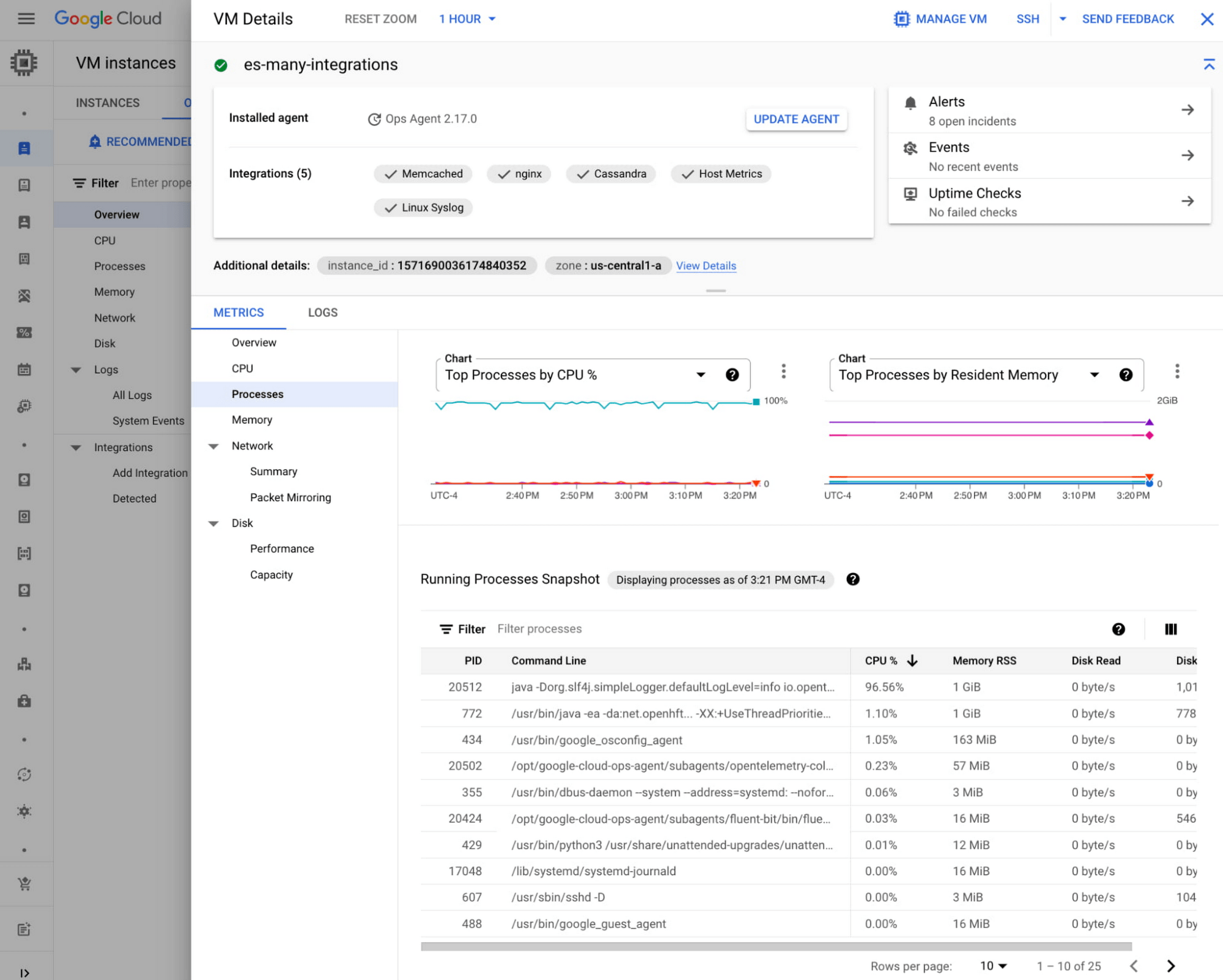 Cách theo dõi tình trạng các nhóm VM trong Google Compute Engine console 5