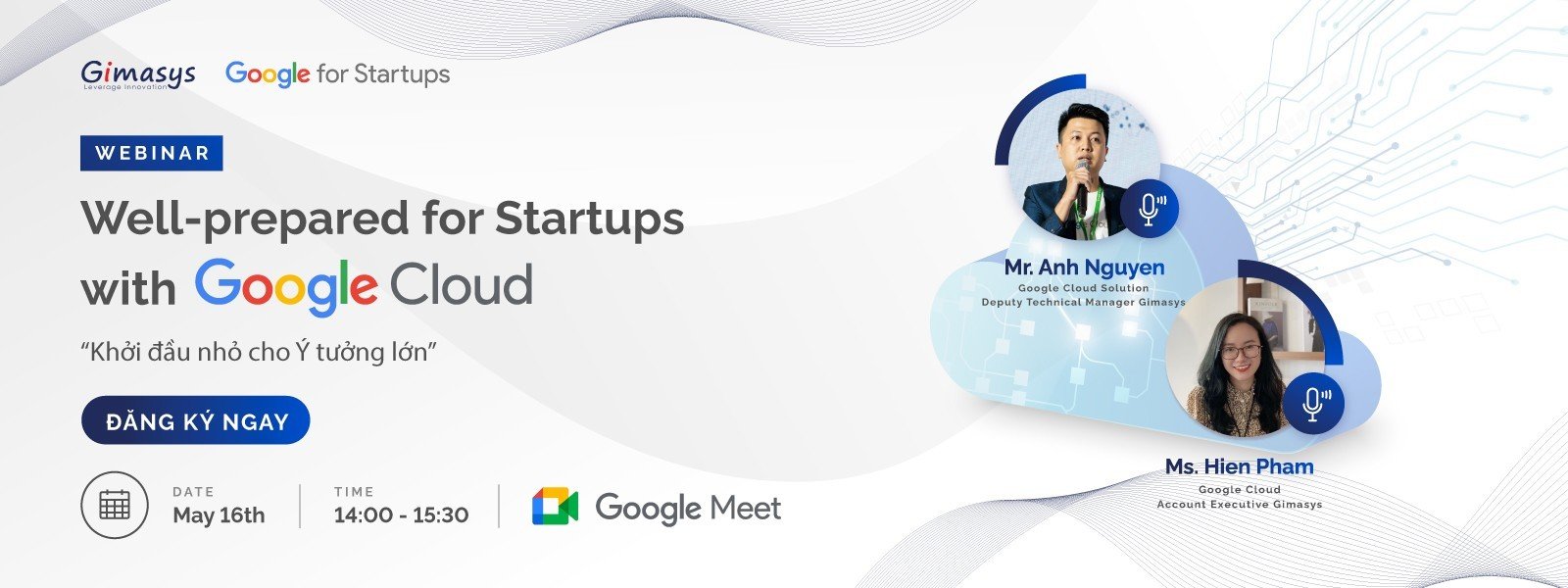 Well-prepared for Startups with Google Cloud
