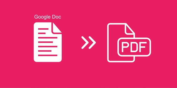 Cách Chuyển đổi Google Docs Sang Dạng PDF