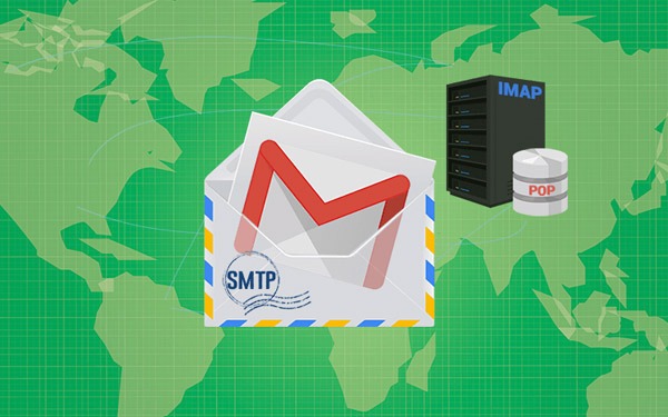 Instructions on how to set up Gmail SMTP settings