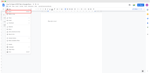 Hướng dẫn cách tải tài liệu lên Google Docs 1