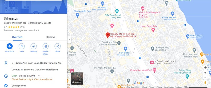 The latest way to create a Google Map for businesses easily and quickly in 2023 (3)