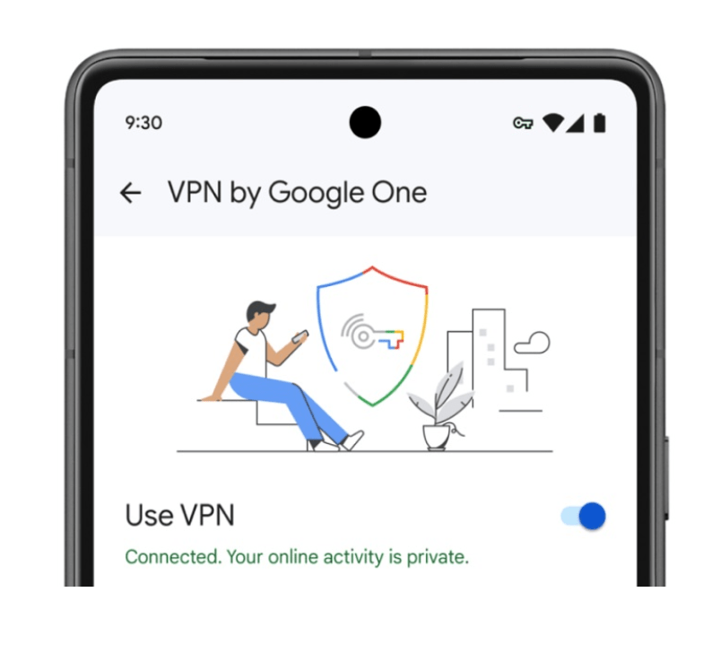 Tăng Cường Bảo Mật Trên Mạng Bằng VPN Của Google One