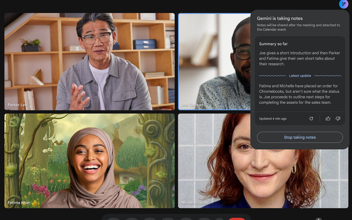 Google Meet Cho Phép Tự động Ghi âm Cuộc Họp, Biên Bản Và Ghi Chú Cho Các Cuộc Họp