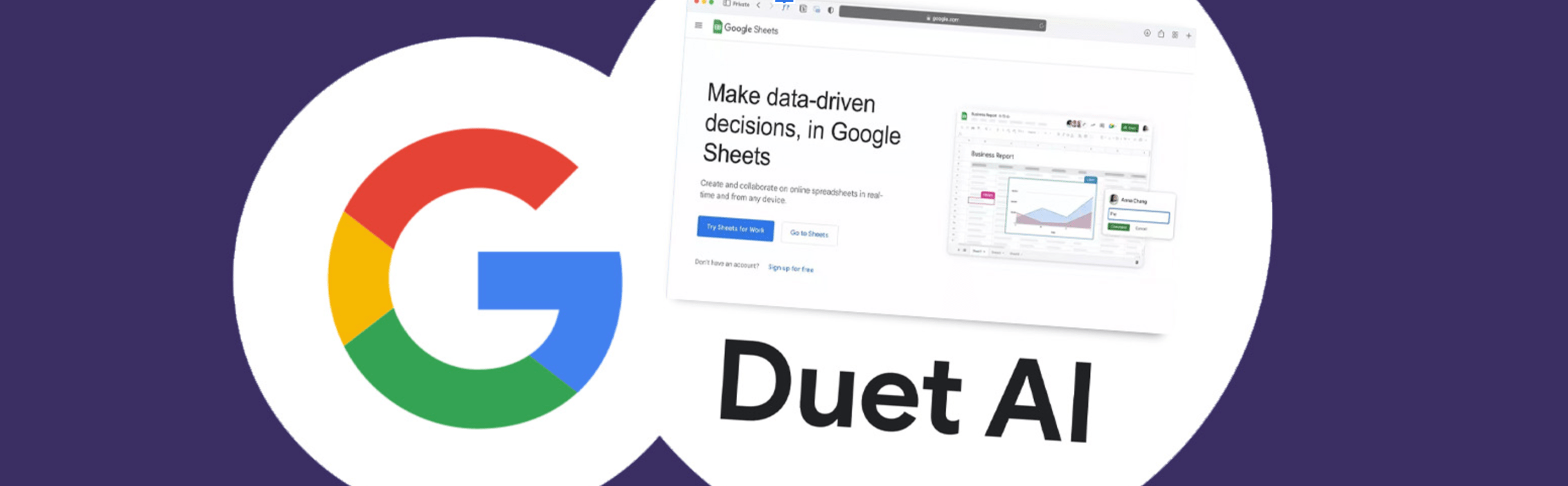 Cách Dùng Duet AI & Google Sheets