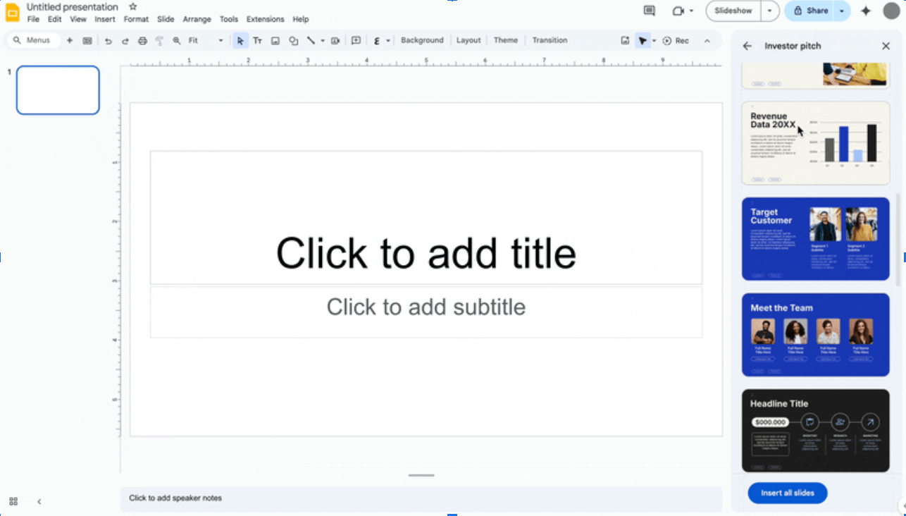 Introducing a refreshed library of high-quality Google Slides templates that elevate your presentations