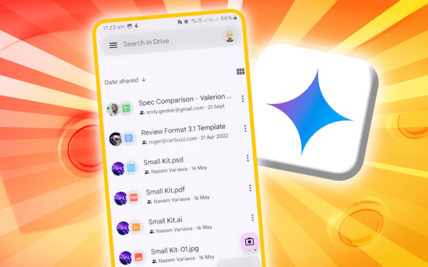 Gemini Trên Google Drive